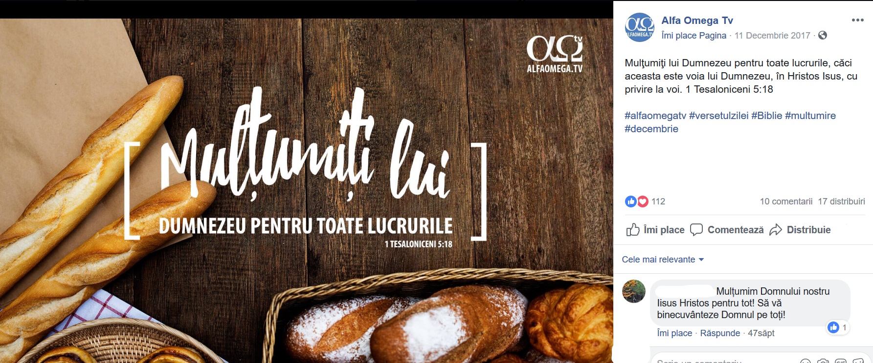 multumiti lui dumnezeu