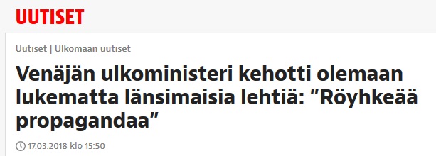 Otsikko mustamaalaamisesta