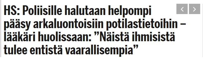 Otsikko poliisin valtuuksista