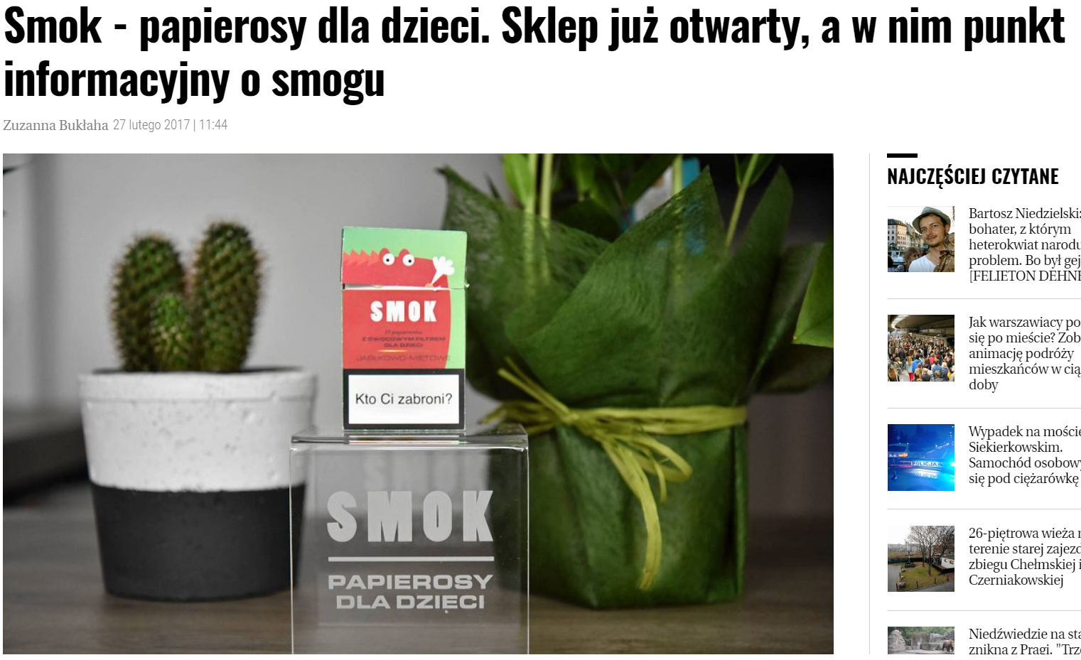 #cigarettes_for_children #provocation #smog