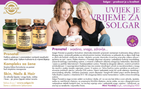 Slika reklame Solgara iz časopisa Gloria