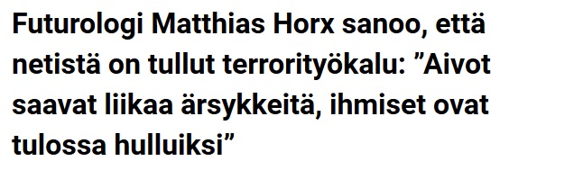 Otsikko internetistä