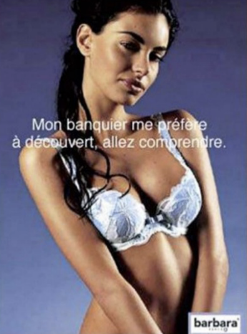 Publicité sexiste et dégradante envers les femmes 
