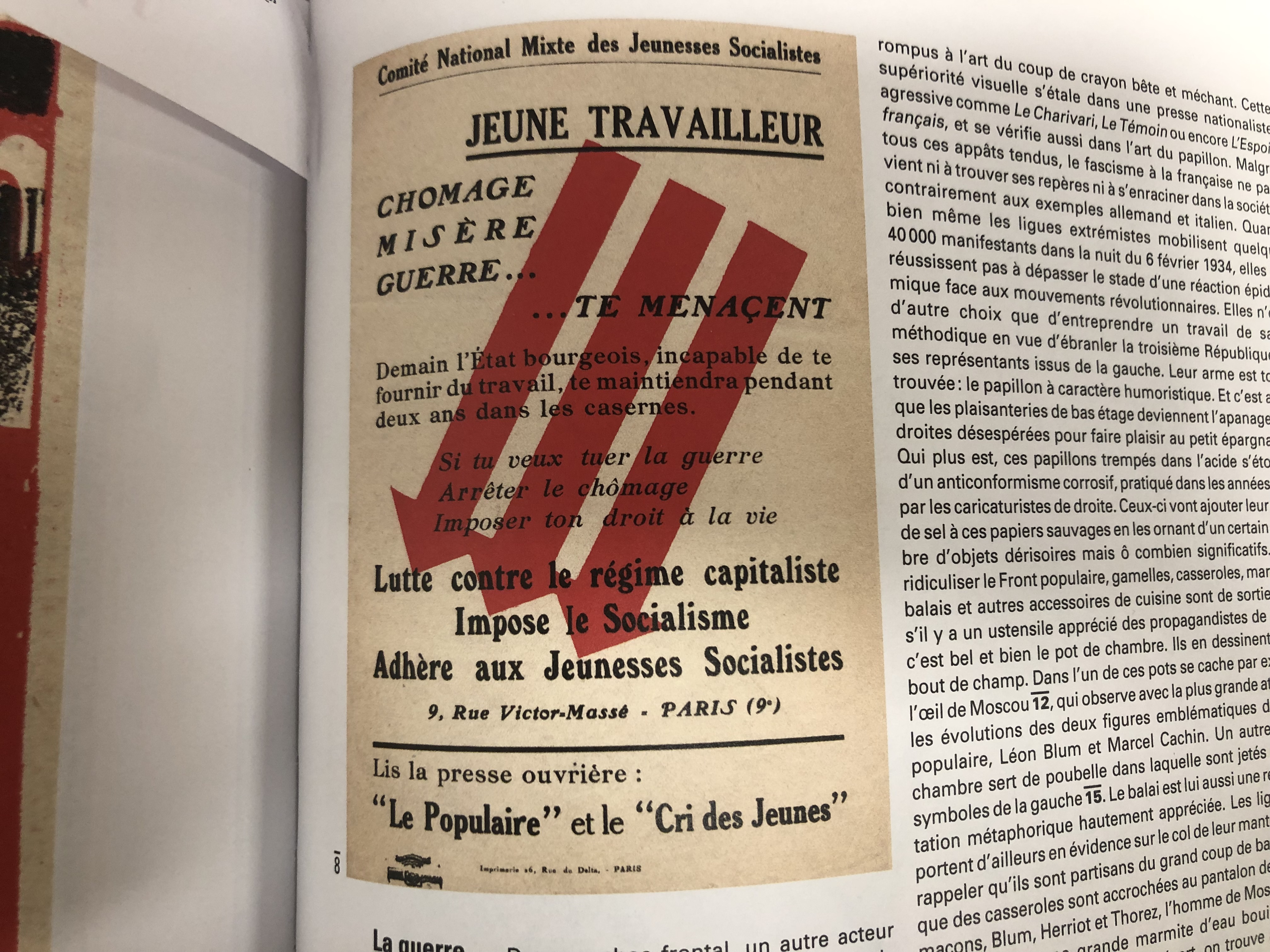 Tract du Parti socialiste 