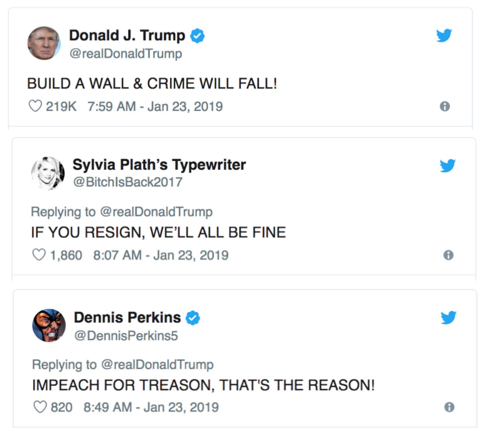 Wall Twitter memes