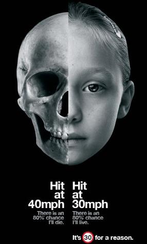 This propaganda expresses the significance of traffic sign