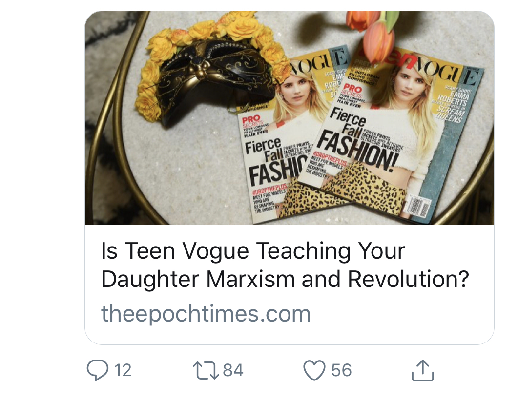 Teen Vogue Marxism 