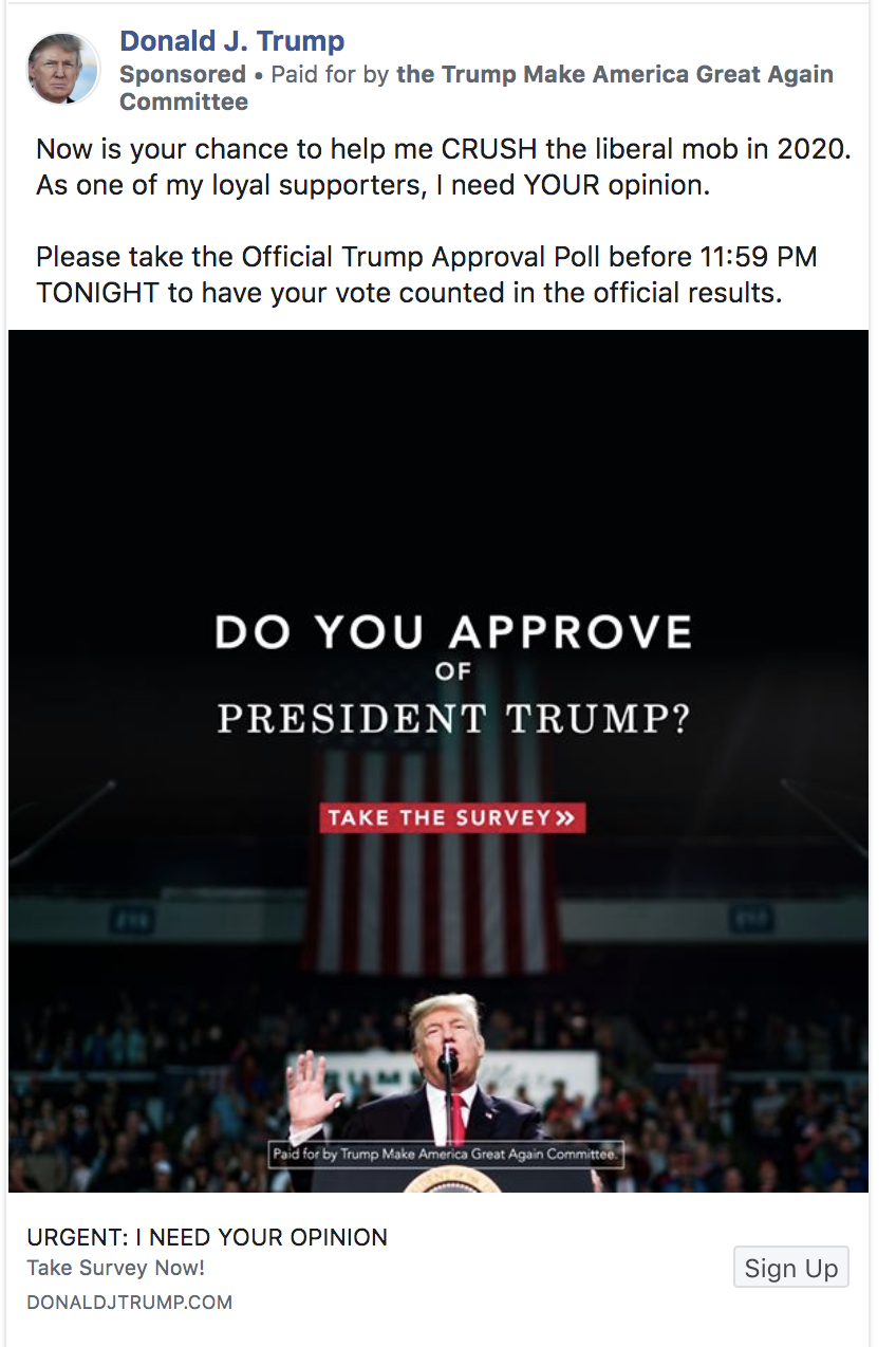 Crush the Liberal Mob - Trump Ad