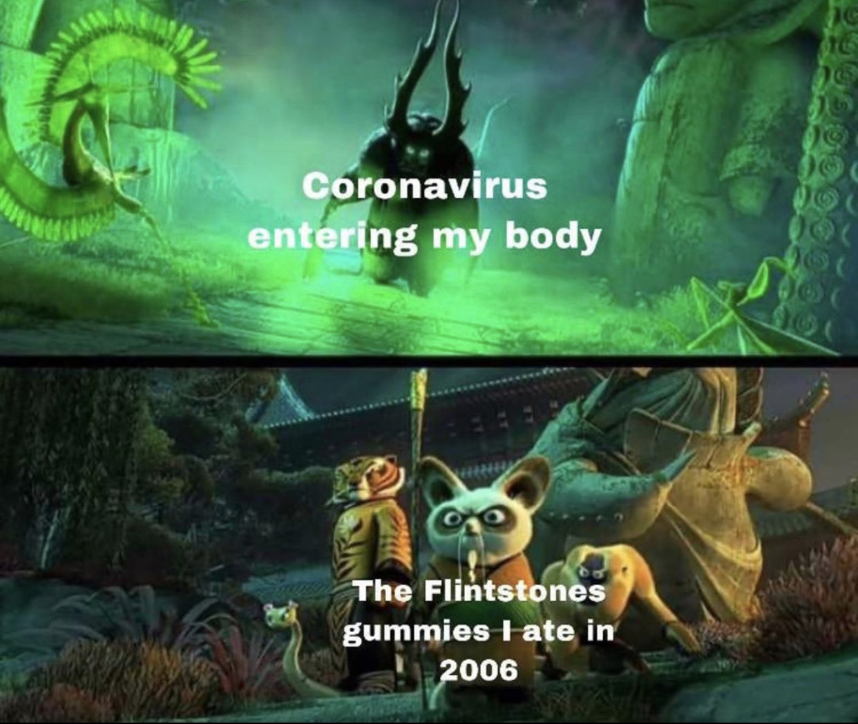 Can’t defeat the flintstones 