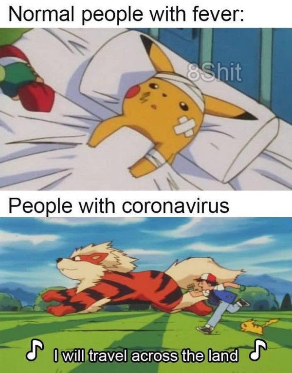 This image shows how the Coronavirus should be dealt with more serious matter and to not travel if sick because this a way the Coronavirus spreads.