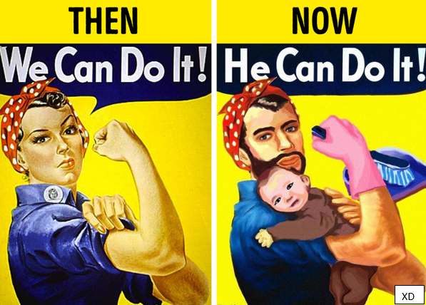 Over the years, women's rights have been questioned, making them feel inferior. This propaganda could say that it is aimed at men and women to stand up and show what they are made of, that we can all do anything.