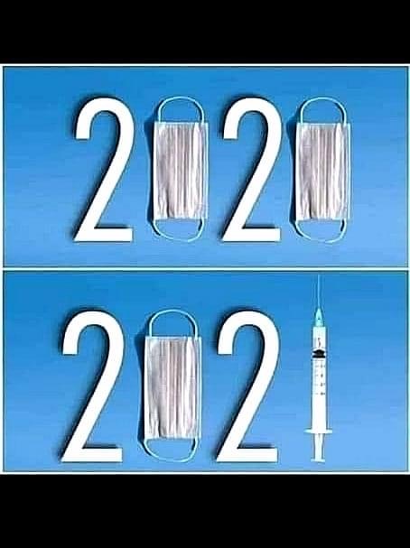 covid 19 masca in 2020 vaccin in 2021