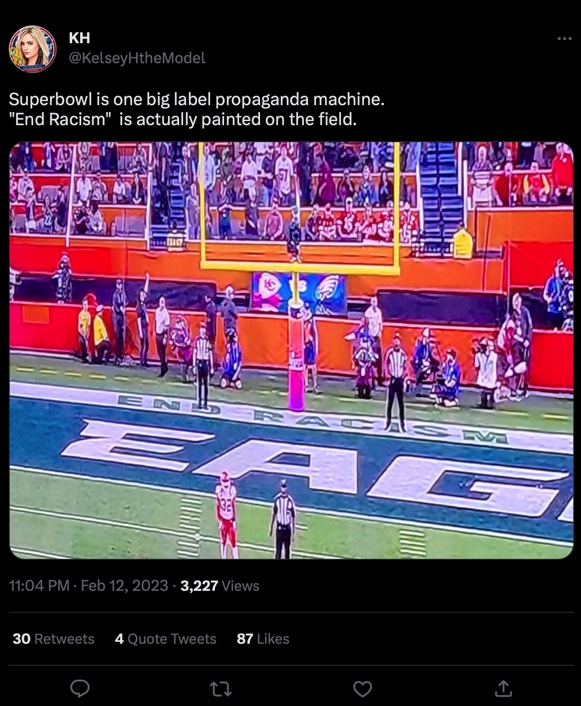 Propaganda at the super bowl