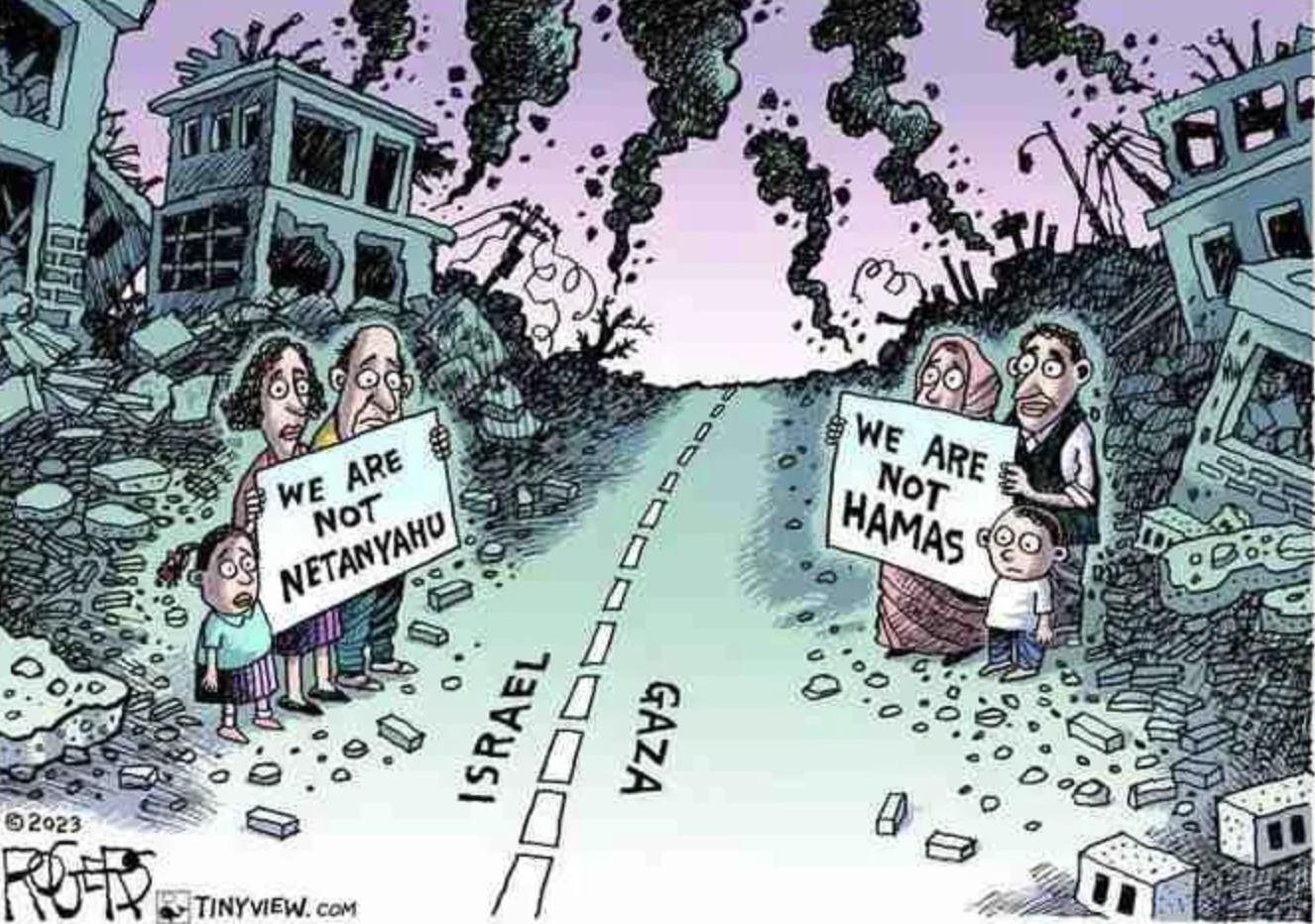 innocent people suffer