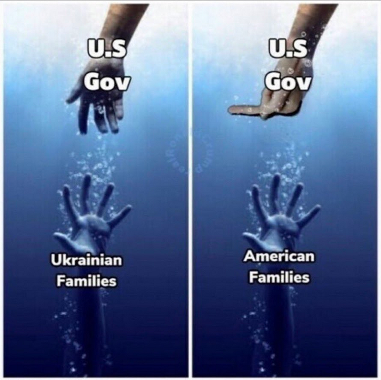 Ukrainian children are more important than children living in America