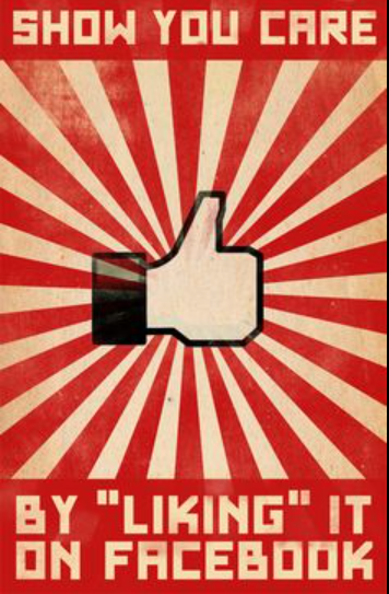 "Show You Care By 'Liking' It On Facebook"