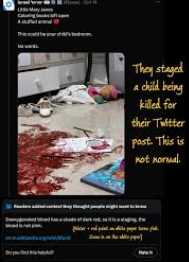 Twitter post made people think a child actually died