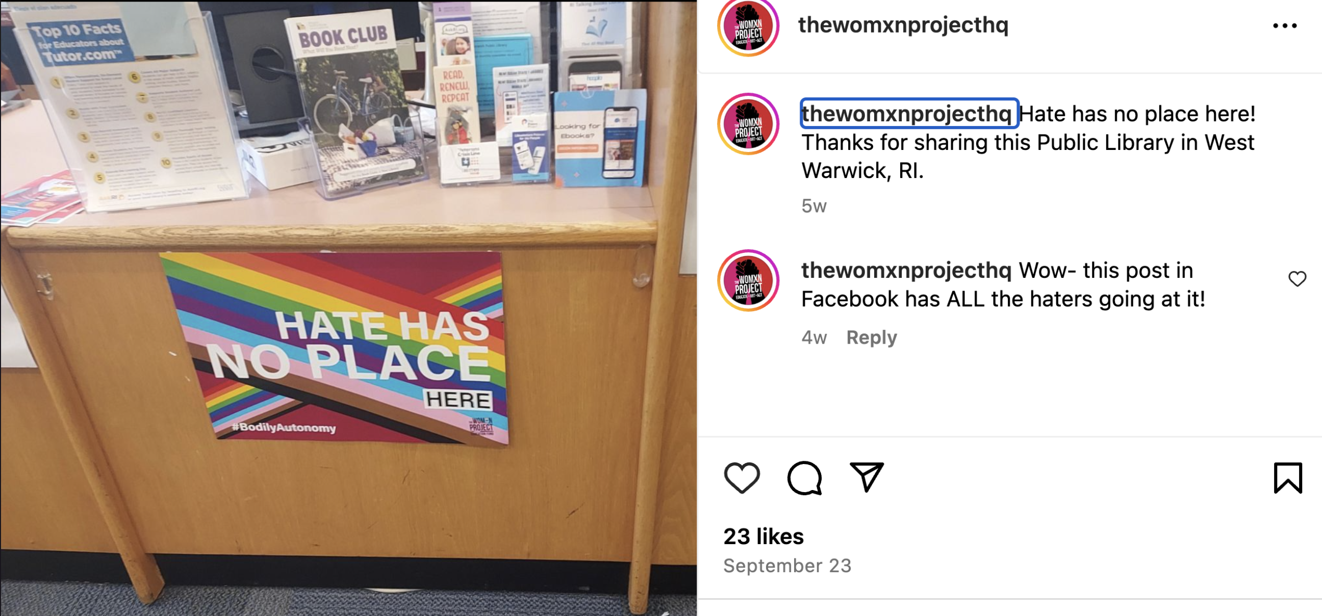 Hate Has No Place Here