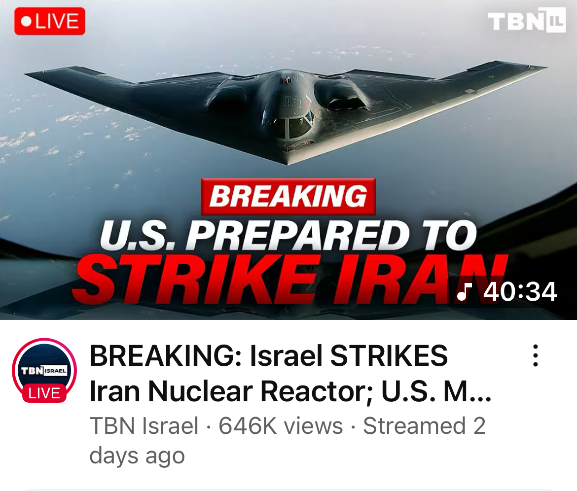 U.S. Strikes Iran