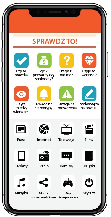 Media literacy remote control