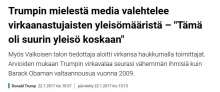 Otsikko virkaanastujaisista