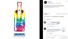 Vodca Absolut cupluri homosexuale