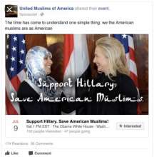 Hillary and Muslims