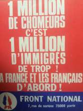 affiche du Front National en 78