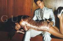 publicité dégradante reprenant les codes de la soumission 