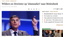 Wilders en Dewinter op ‘islamsafari’ naar Molenbeek