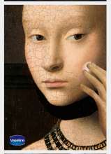 Woman using vaseline