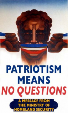 Patriotism Means No Questions