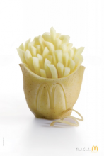 MacDonald's Potato Fries Sculpture